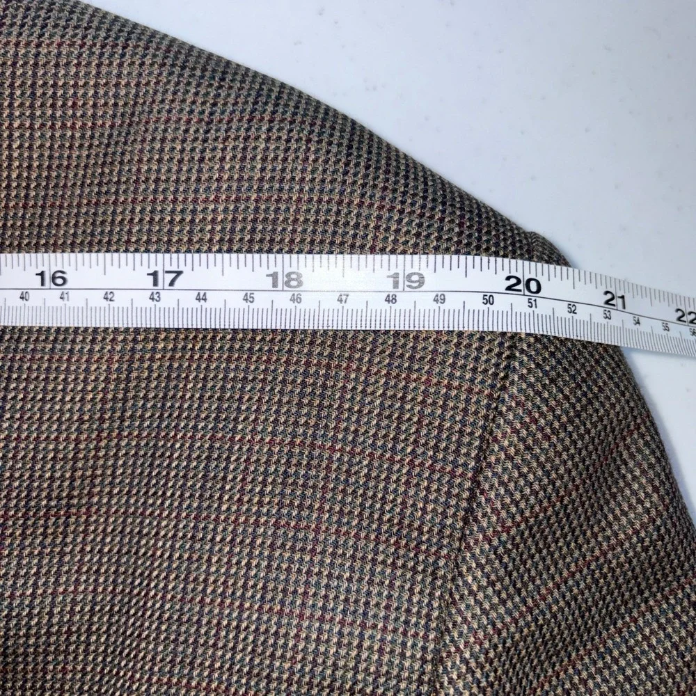 Lauren Ralph‎ Lauren Blazer 44R Brown Wool Excellent